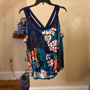 Floral tank top